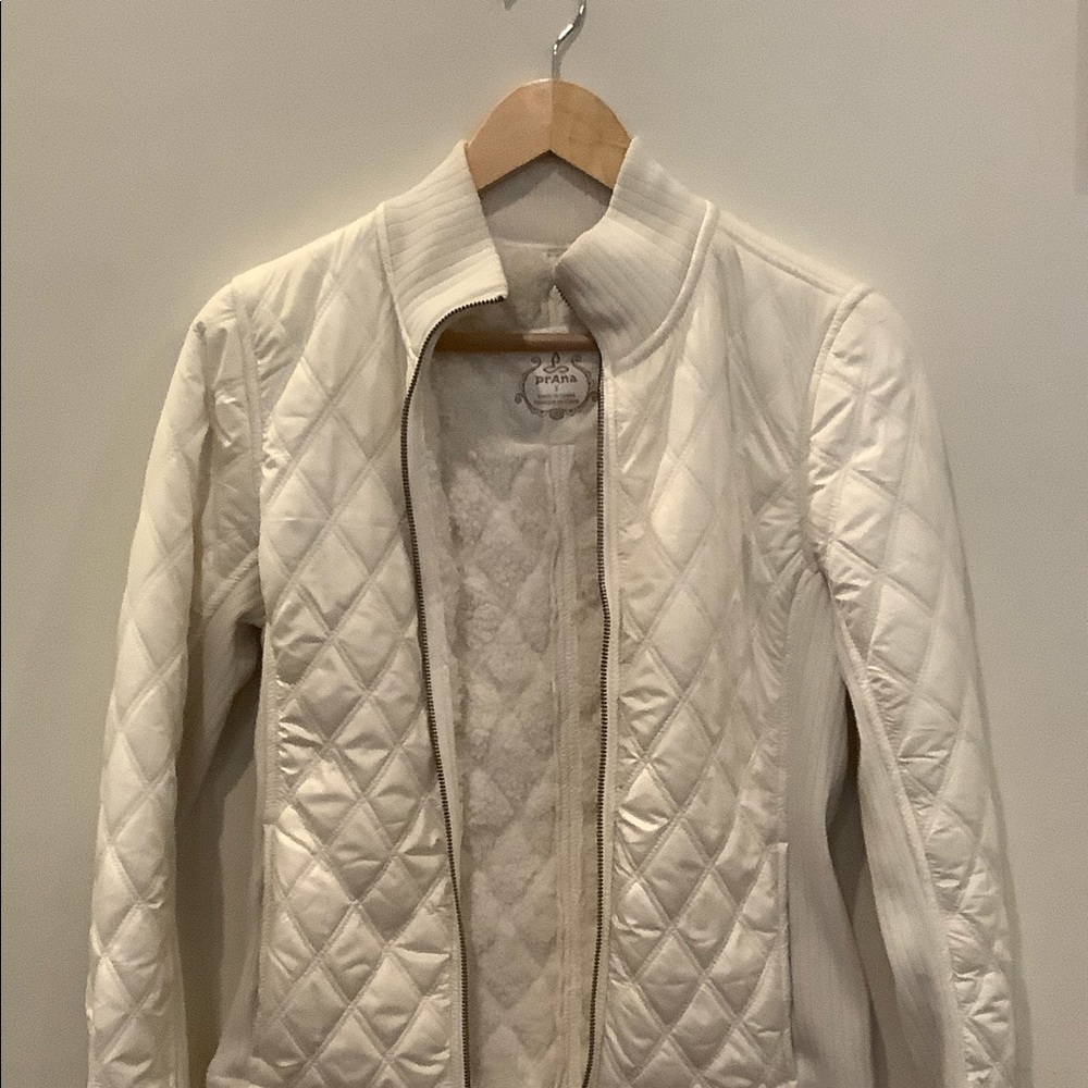 Prana Cream Cozy Jacket